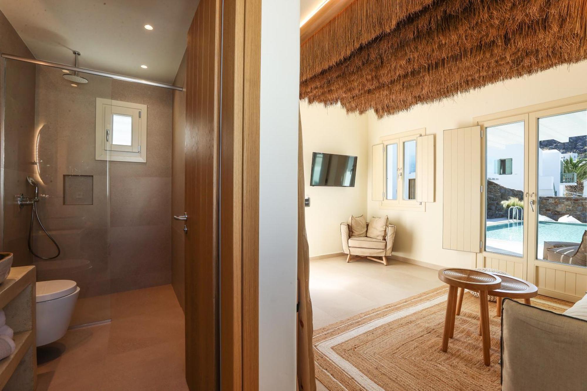 Life Suites Tourlos Chambre photo